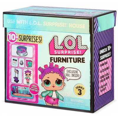 Кукла L.O.L. Surprise! Furniture S2 - Роллердром Роллер-леді Фото