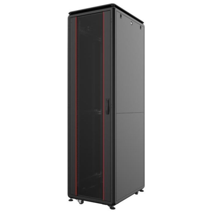 Шкаф напольный Mirsan GTV 19" 22U 600x800, RAL 9005 Фото