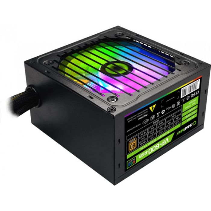 Блок питания Gamemax 600W Фото