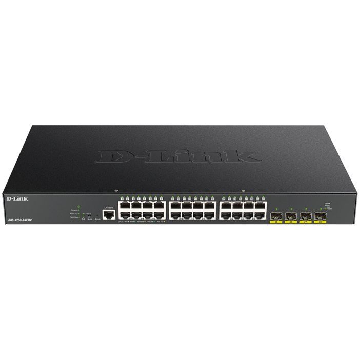 Коммутатор сетевой D-Link DGS-1250-28XMP Фото