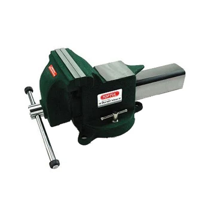 Тиски Toptul слесарные поворотные 200мм 8" Фото