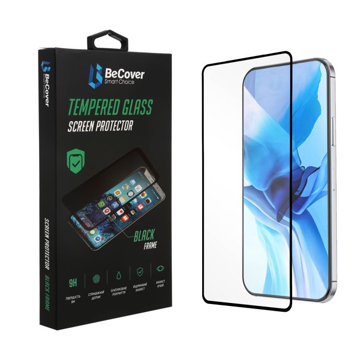 Стекло защитное BeCover Premium Nokia 3.4 Black Фото
