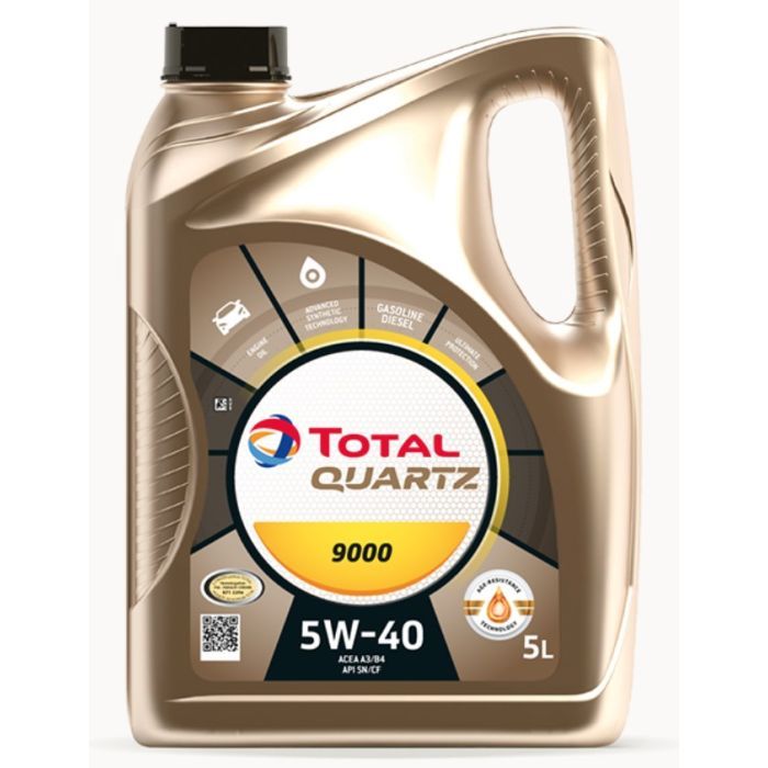 Моторное масло Total QUARTZ 9000 5W-40 5л Фото