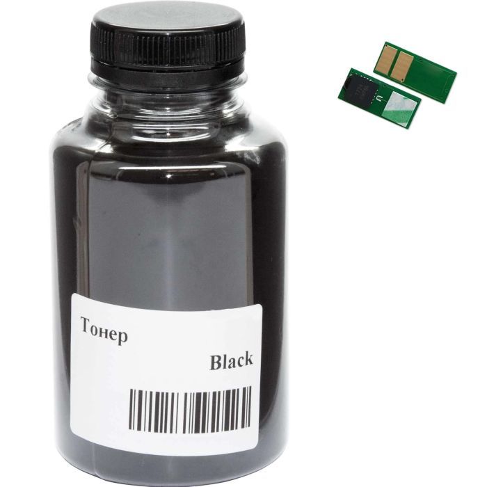 Тонер AHK Canon LBP-650/MF-730, 65г Black +chip 2.2K Фото