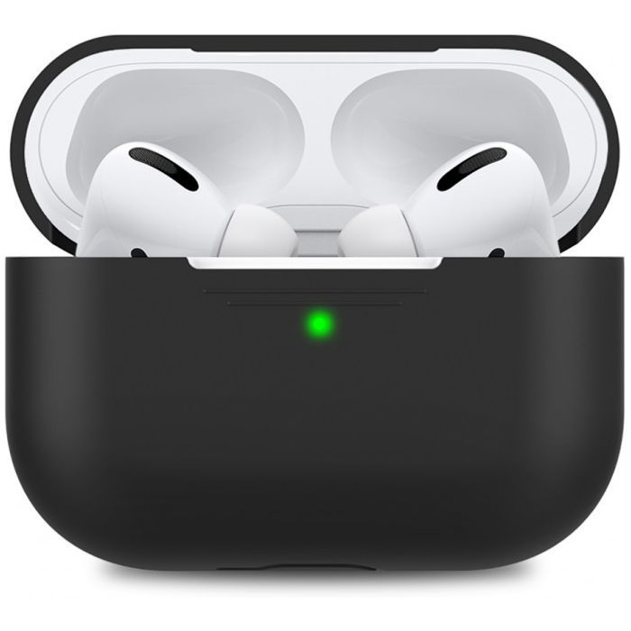Чехол для наушников MakeFuture Apple AirPods Pro Silicone Black Фото