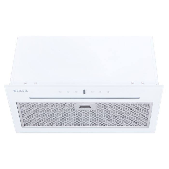 Вытяжка кухонная Weilor PBSR 52301 GLASS WH 1100 LED Strip Фото