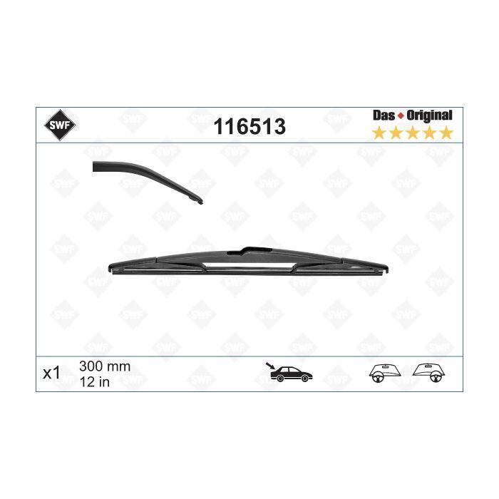 Щетка стеклоочистителя SWF 116513 Фото
