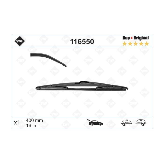 Щетка стеклоочистителя SWF 116550 Фото