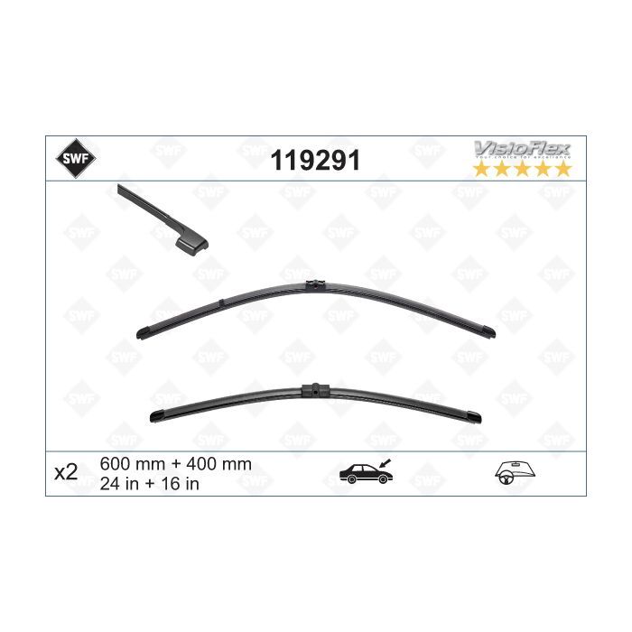 Щетка стеклоочистителя SWF 119291 Фото