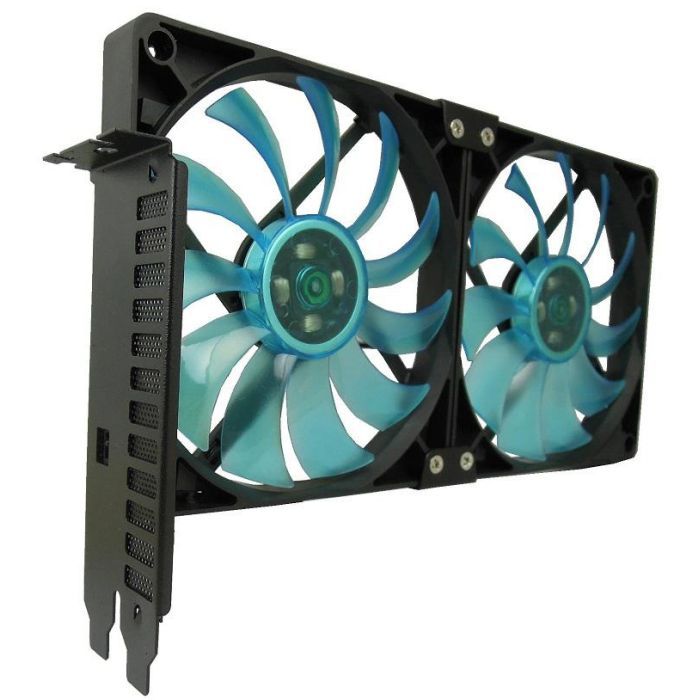 Кулер для видеокарты Gelid Solutions PCI Slot Fan Holder Фото