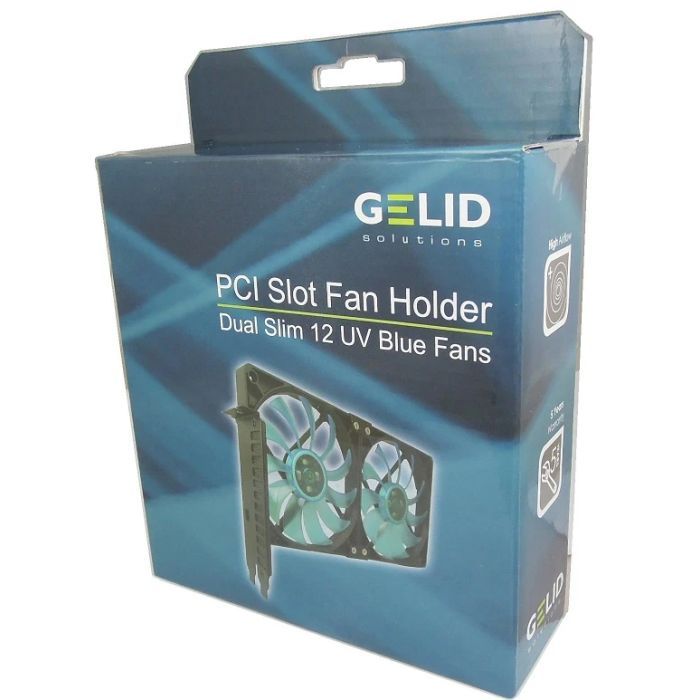 Кулер для видеокарты Gelid Solutions PCI Slot Fan Holder Фото 2