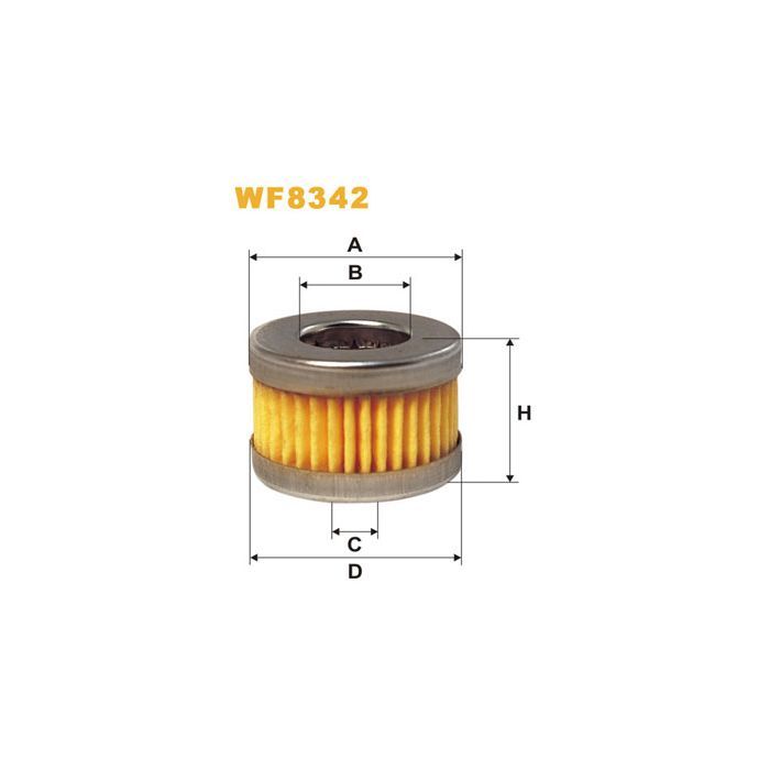 Фильтр топливный Wixfiltron WF8342 Фото