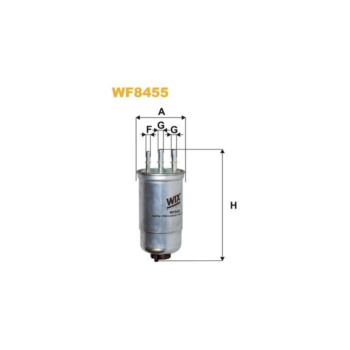 Фильтр топливный Wixfiltron WF8455 Фото