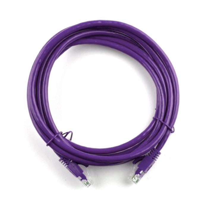 Патч-корд10м,RJ-45,Cat.5e,CU,медь,фиолетовыйRitar(PCR-CU/10Pe/04292)
