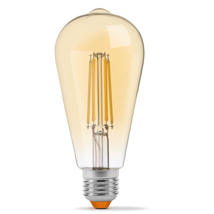 Лампочка Videx Filament ST64FAD 6W E27 2200K 220V Фото