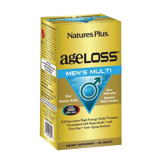 Мультивитамин Natures Plus Мультивитамины для Мужчин, AgeLoss, 90 таблеток Фото