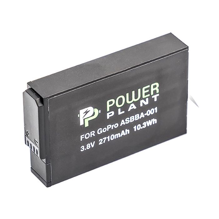 Аккумулятор к фото/видео PowerPlant GoPro ASBBA-001 2710mAh Фото