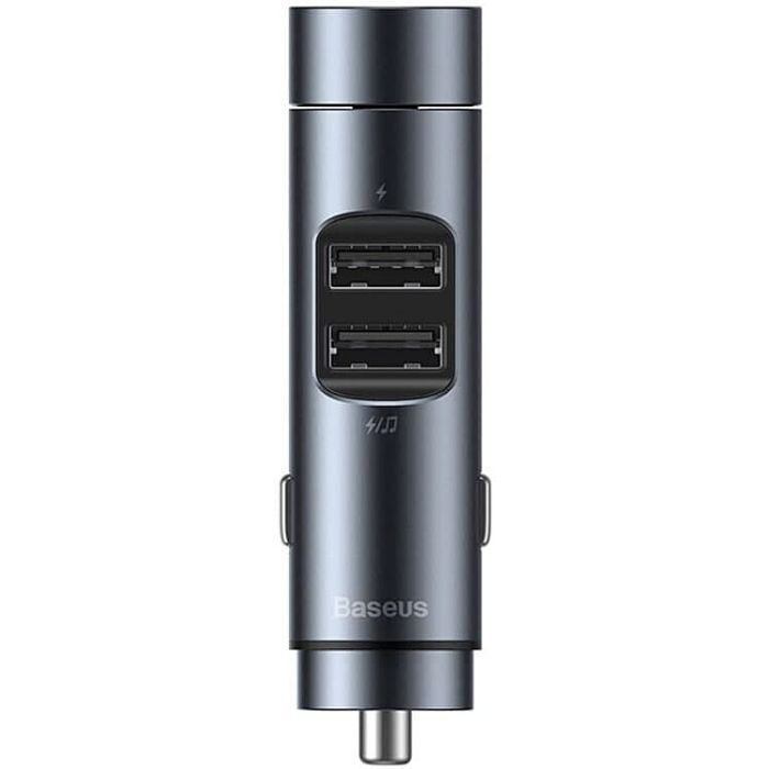FM модулятор Baseus Energy Column MP3 Dark grey Фото