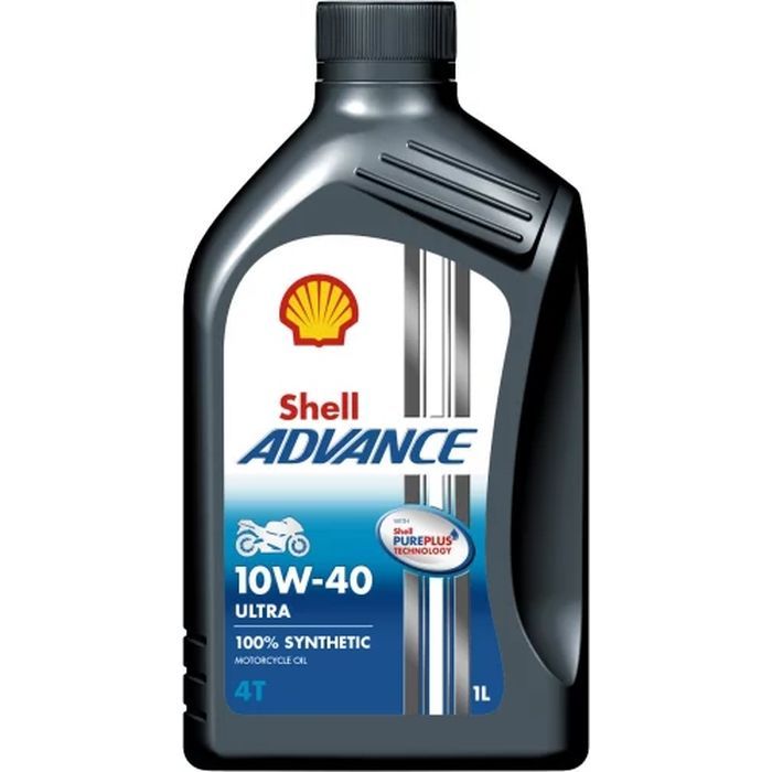 Моторное масло Shell Advance 4T Ultra 10W40 1л Фото