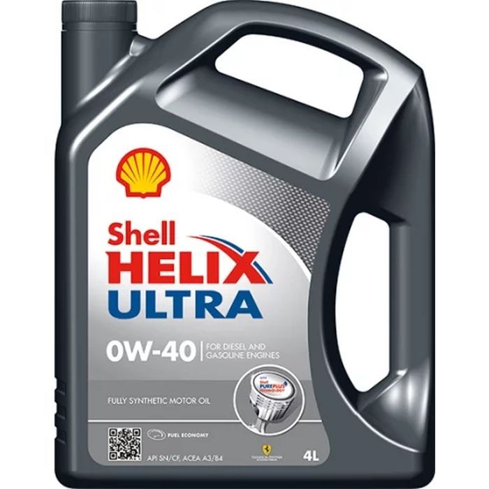 Моторное масло Shell Helix Ultra 0W40 4л Фото