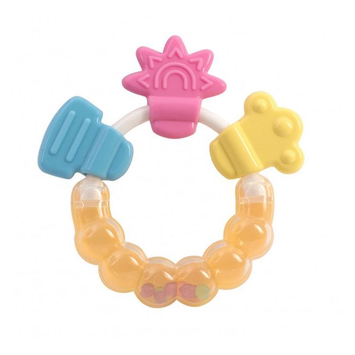 Прорезыватель Baby Team Брязкальце Квіточка Фото