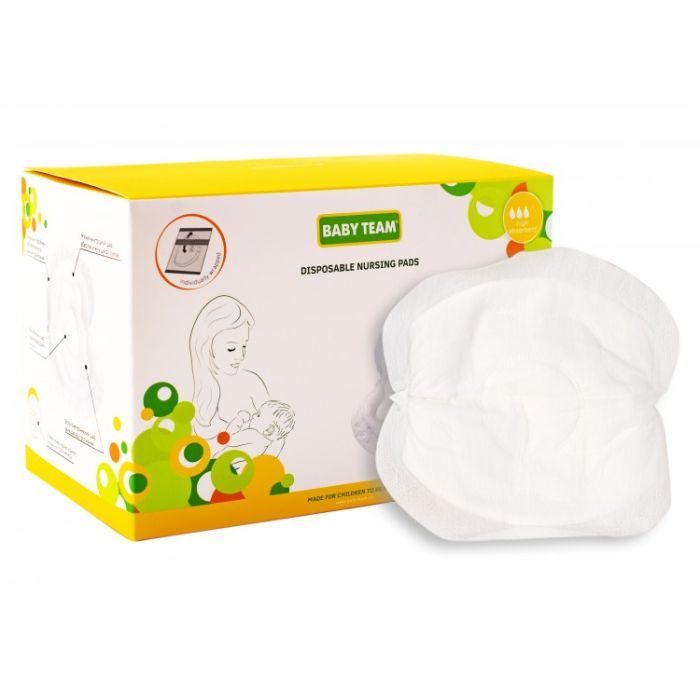 Вкладыш для бюстгальтера Baby Team Basic 60 шт. Фото