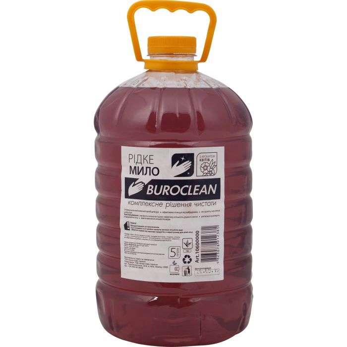 Жидкое мыло Buroclean Цветочное 5 л Фото