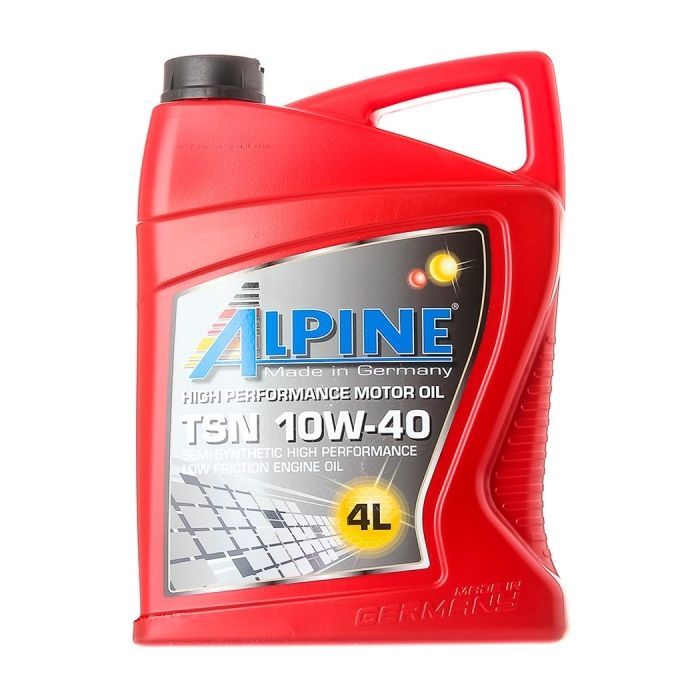 Моторное масло Alpine 10W-40 TSN 4л Фото