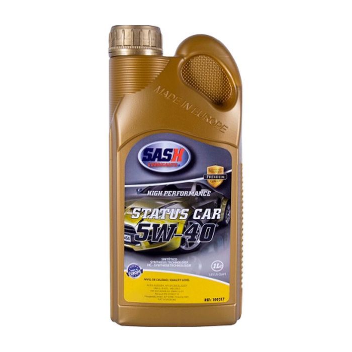 Моторное масло SASH STATUS CAR 5W40 1л Фото
