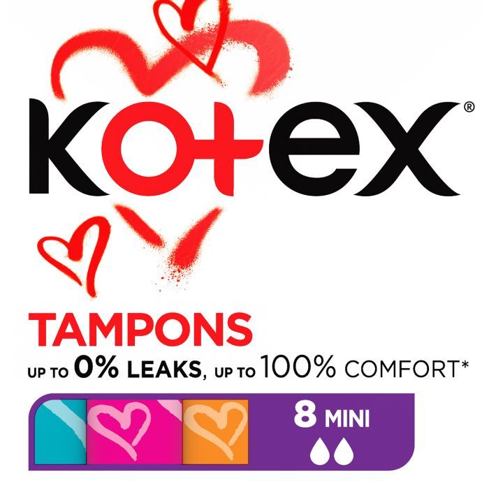 Тампоны Kotex Mini 8 шт. Фото