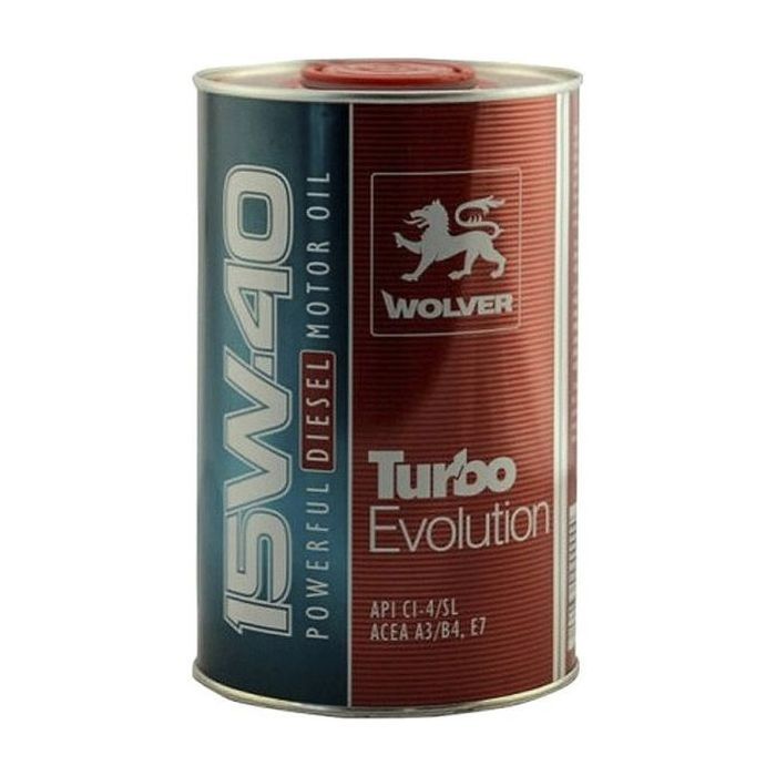 Моторное масло Wolver Turbo Evolution 15W-40 1л Фото