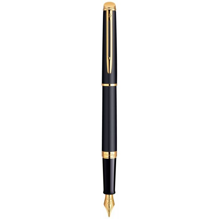 Ручка перьевая Waterman HEMISPHERE Mаtte Black FP F Фото