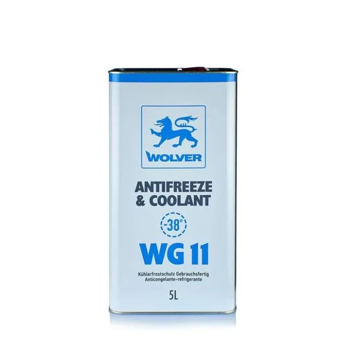 Антифриз Wolver WG11 синий 5л Фото