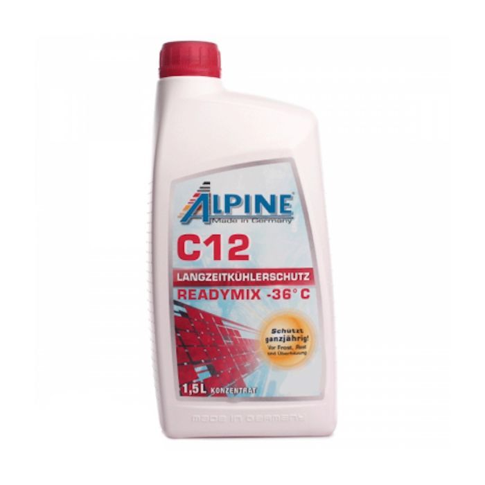 Антифриз Alpine Концентрат C12 черв. 1,5л Фото