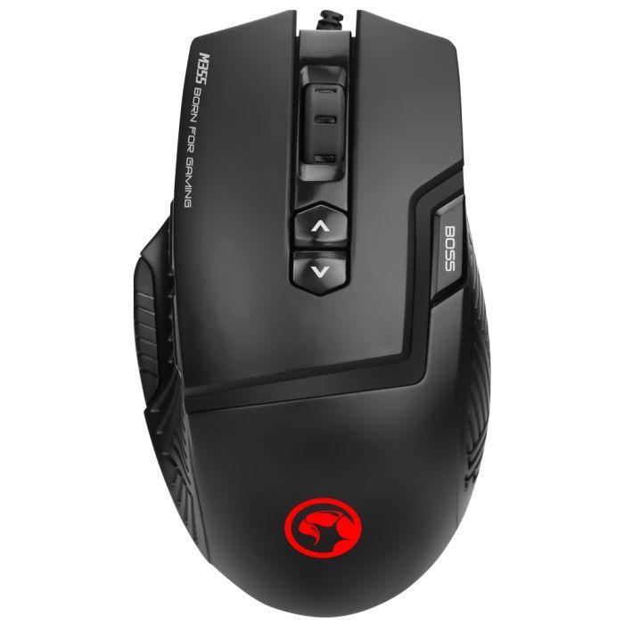 Мышка Marvo M355 7colors-LED USB Black Фото