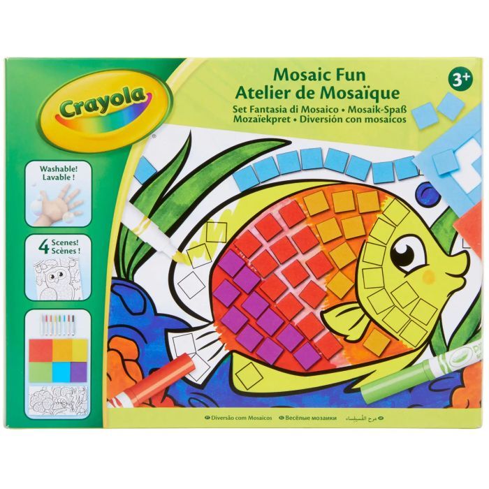 Набор для творчества Crayola Веселая мозаика Фото