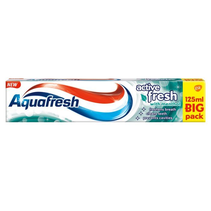 Зубная паста Aquafresh Заряд свежести 125 мл Фото