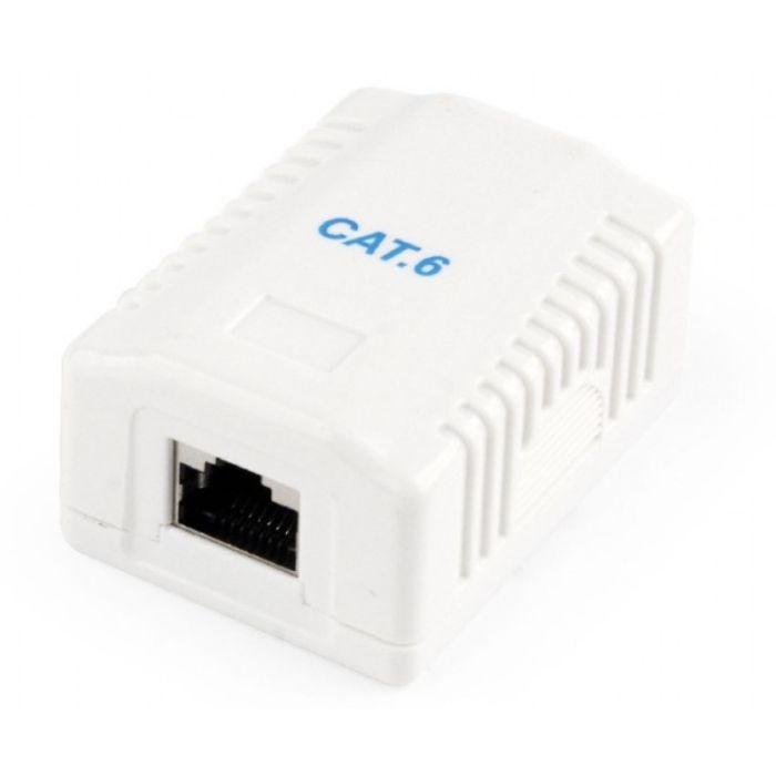 Компьютерная розетка Cablexpert RJ45x1 FTP, cat.6 Фото