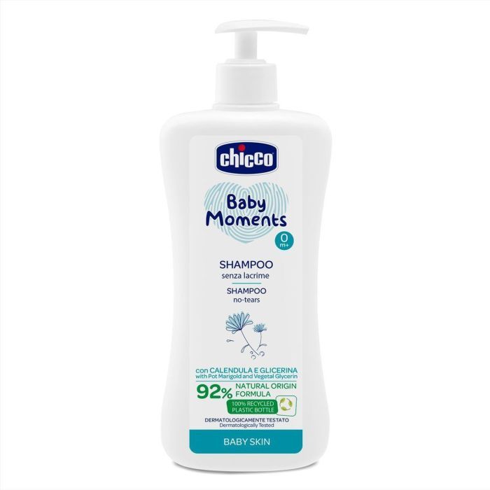 Детский шампунь Chicco Без слез Baby Moments, 500 мл Фото