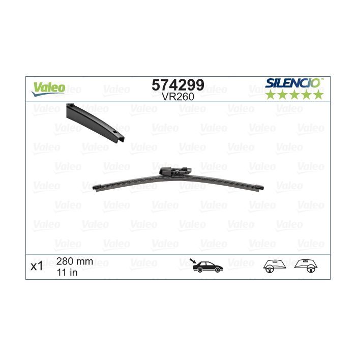 Щетка стеклоочистителя Valeo 574299 Фото