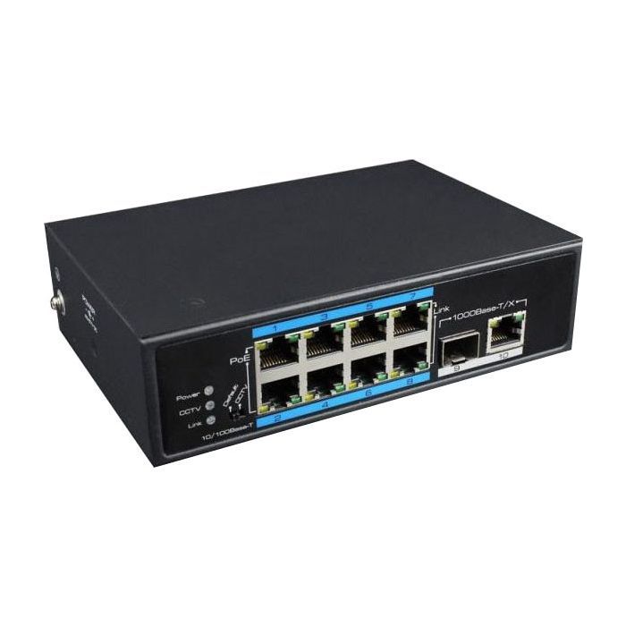 Коммутатор сетевой FoxGate S6008-GS-I-AI POE Фото