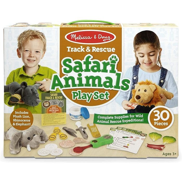 Игровой набор Melissa&Doug Помощь животным сафари Фото