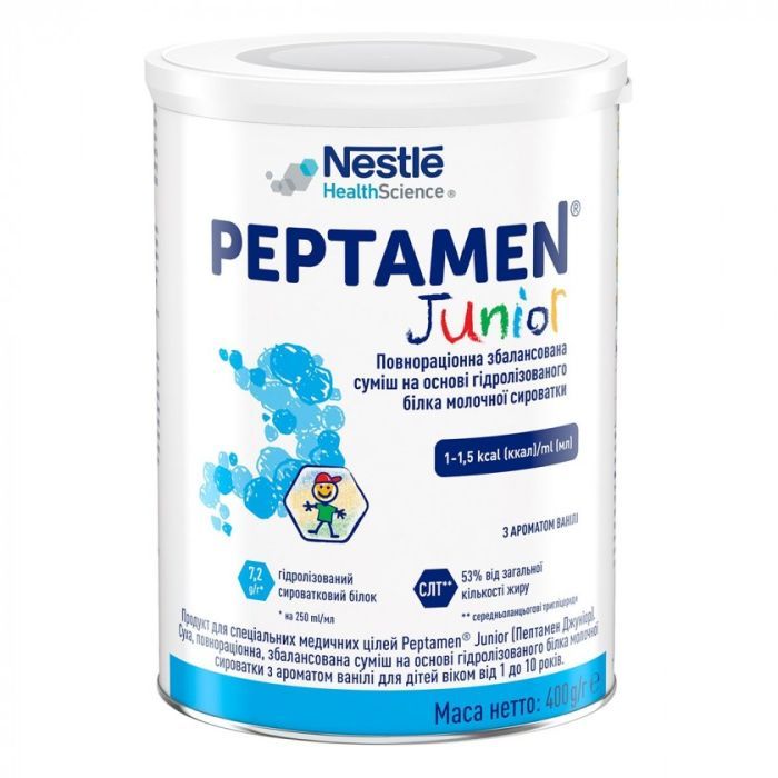 Детская смесь Nestle Peptamen Junior ACE002-2 400 г Фото