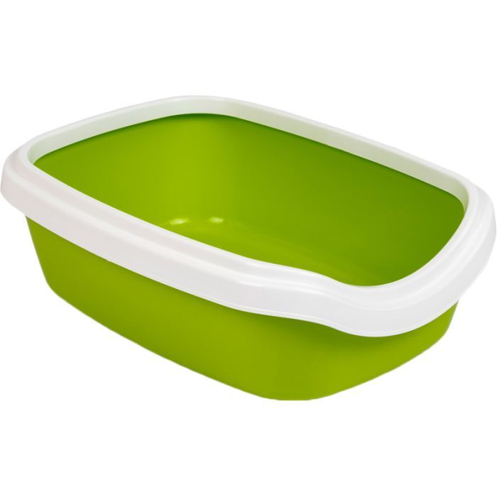 Туалет для кошек Природа Comfort М (лайм) Фото