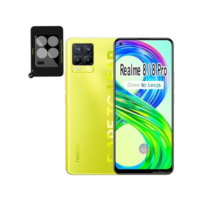 Стекло защитное BeCover camera Realme 8 / 8 Pro Black Фото
