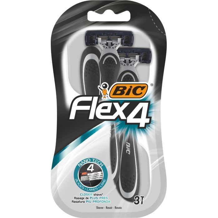 Бритва Bic Flex 4 3 шт. Фото