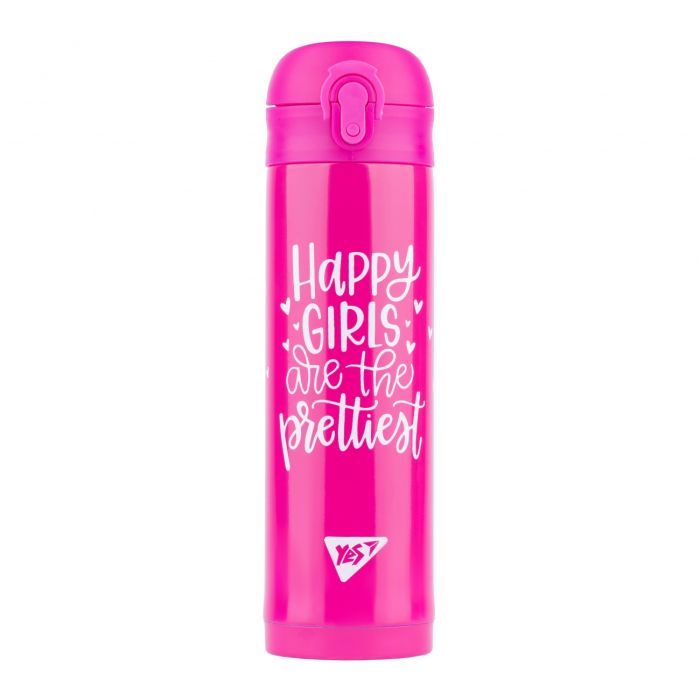 Поильник-непроливайка Yes термос Happy Girls 420 мл Фото