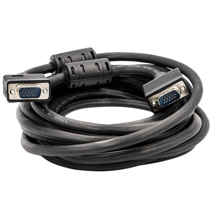 Кабель мультимедийный PowerPlant VGA M to VGA M 5.0m Фото