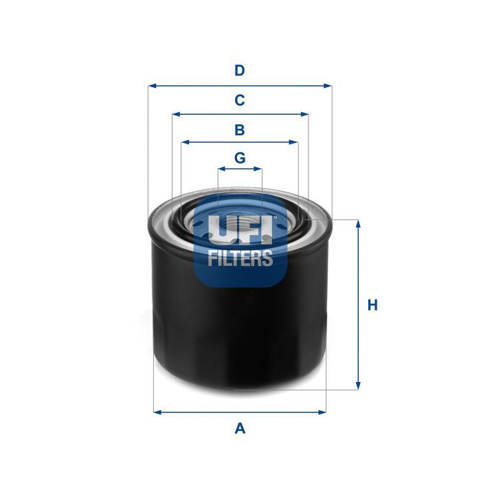 Фильтр масляный UFI 23.259.00 Фото