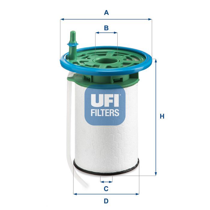 Фильтр топливный UFI 26.053.00 Фото